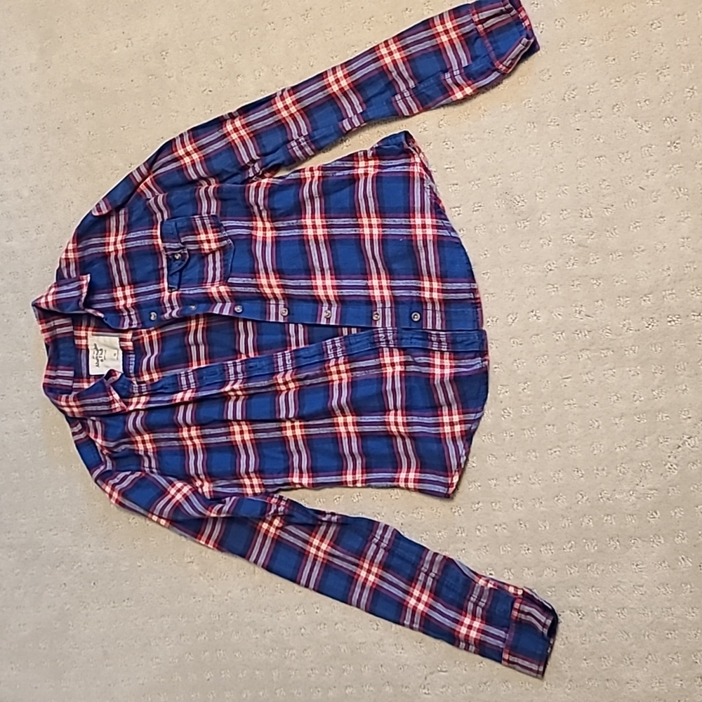 Abercrombie flannel xs